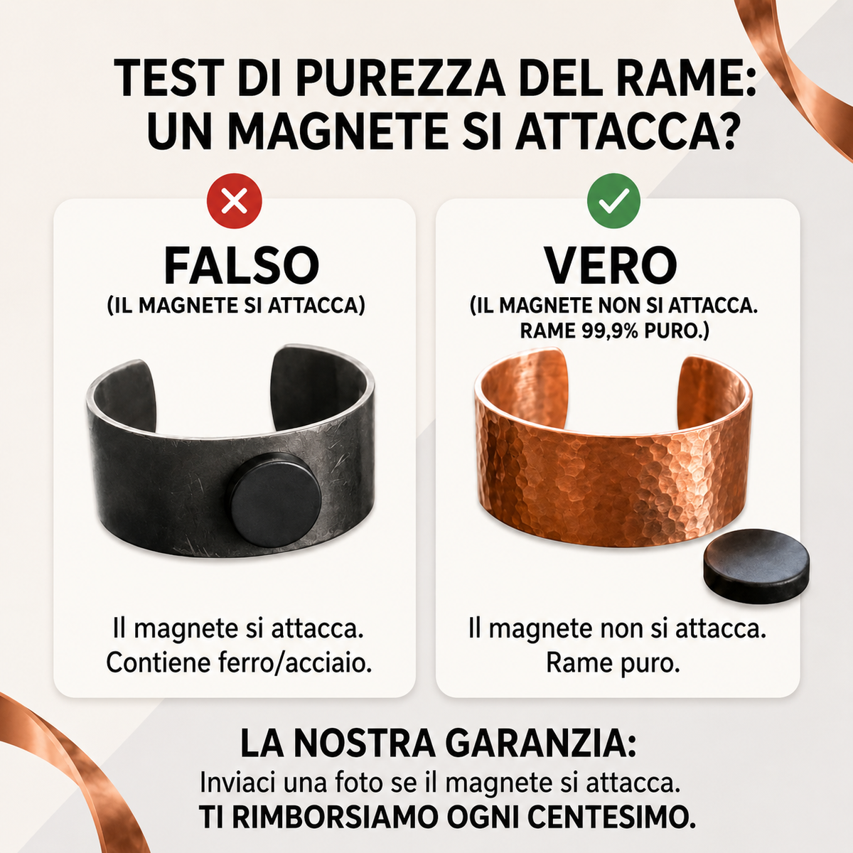 Brazalete Frond de Cobre
