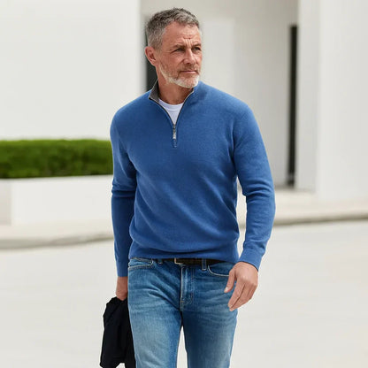 | PULL ZIPPÉ POUR HOMME