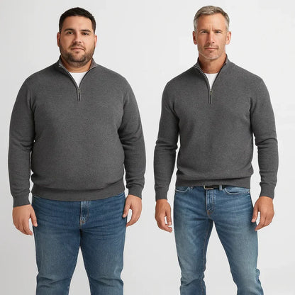| PULL ZIPPÉ POUR HOMME