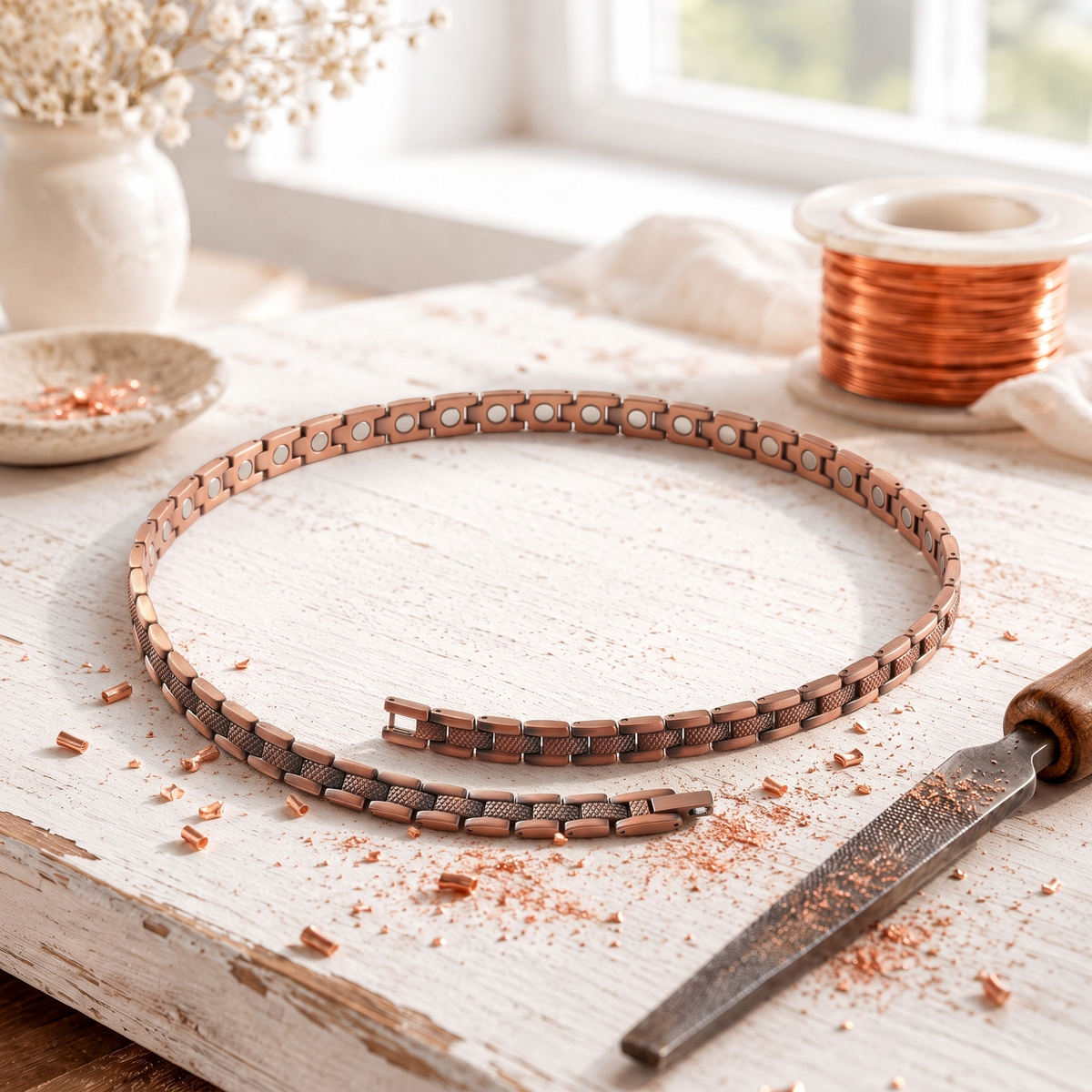 Collar Cobble de Cobre