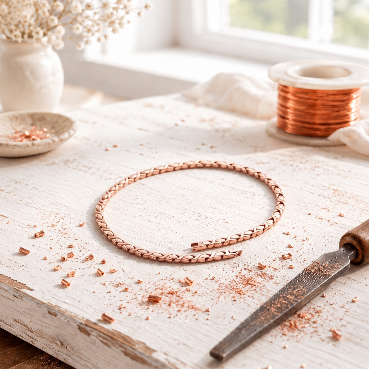 Collar Splice de Cobre