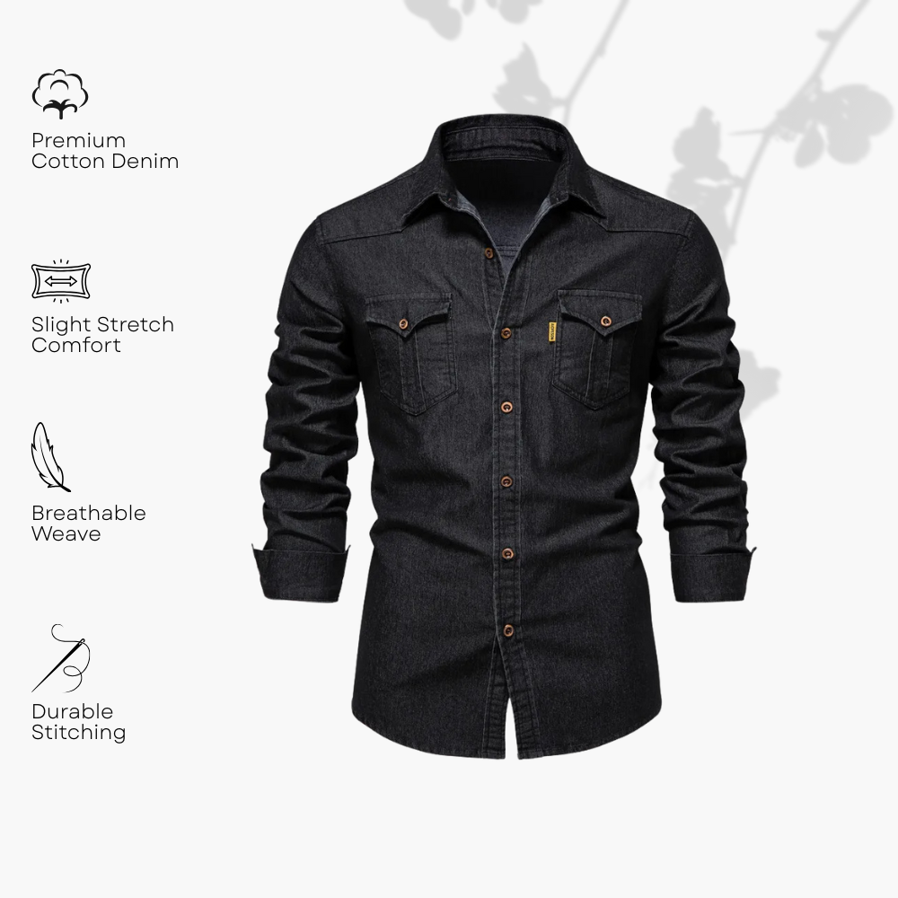| CHEMISE EN DENIM POUR HOMME