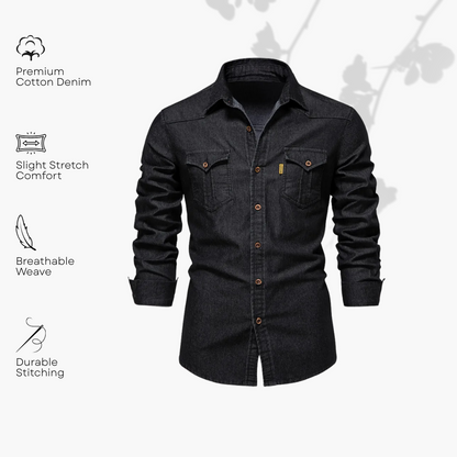 | CHEMISE EN DENIM POUR HOMME