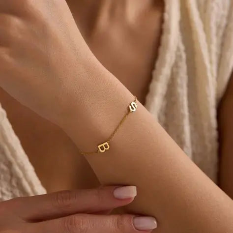 Pulsera de Inicial Horizontal Personalizada