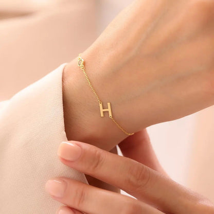 Pulsera de Inicial Horizontal Personalizada