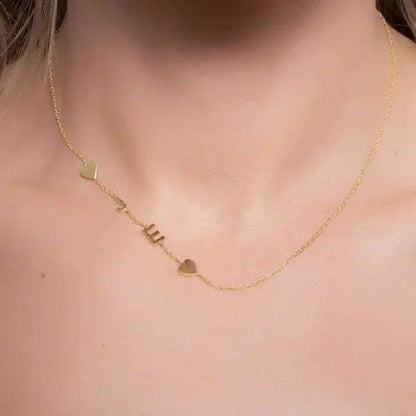 Collar de Inicial Horizontal Personalizado