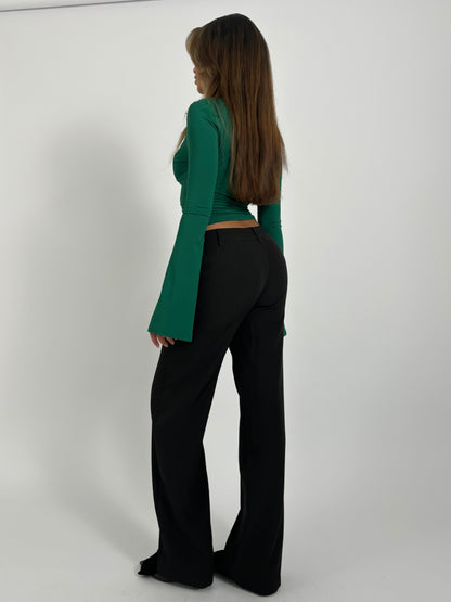 Top de encaje estilo nórdico chic