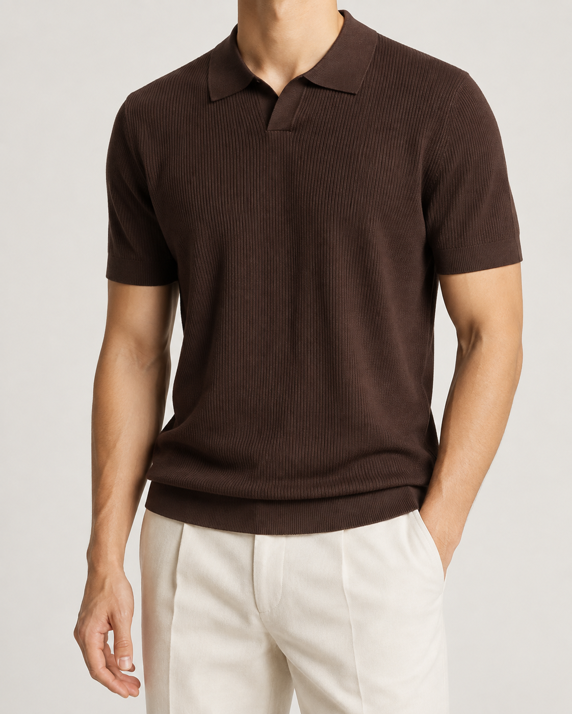 Polo de Golf Retro Americano