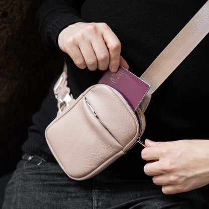 Bolso Sling de Viaje | Piel