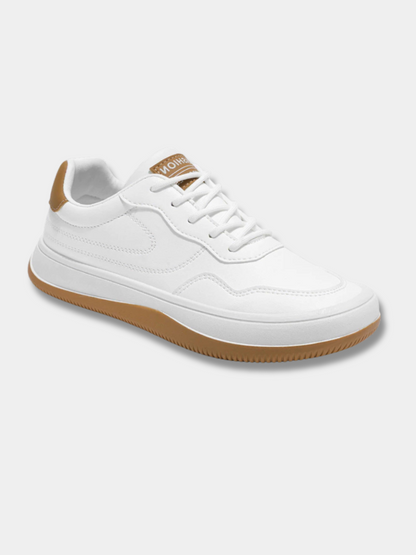 | BASKETS EN CUIR VÉRITABLE