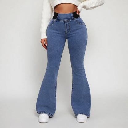 Véryliane™ | Jean Flare Talle Alto Escultor