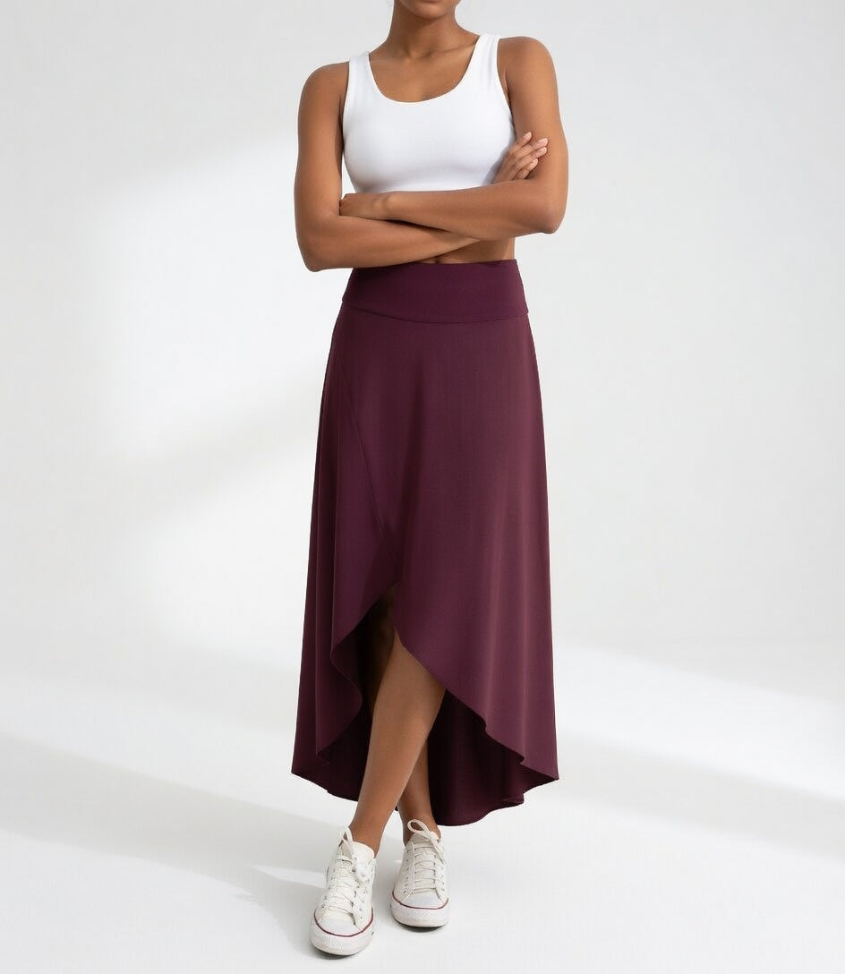 Lyséna™ | Falda Asimétrica Fluida y Elegante