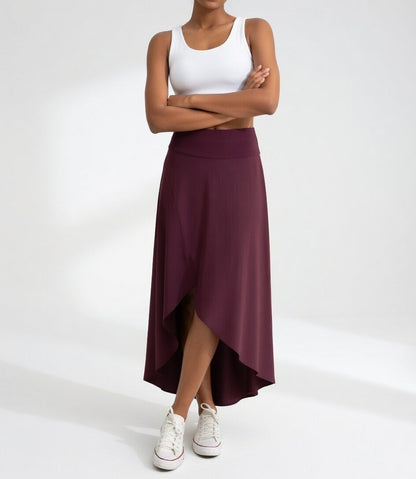 Lyséna™ | Falda Asimétrica Fluida y Elegante