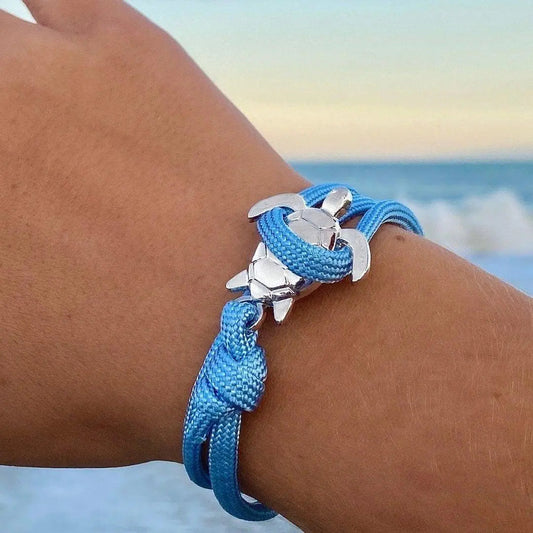 Pulsera Tortuga de Mar Hecha a Mano
