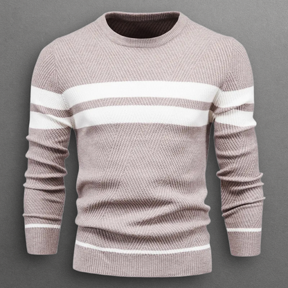 | PULL RAYÉ POUR HOMME