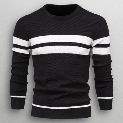 | PULL RAYÉ POUR HOMME