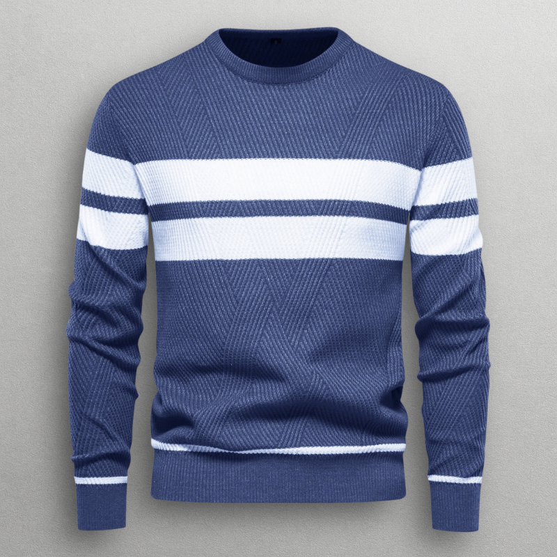 | PULL RAYÉ POUR HOMME
