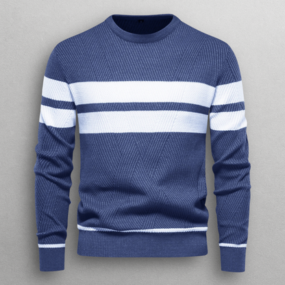 | PULL RAYÉ POUR HOMME