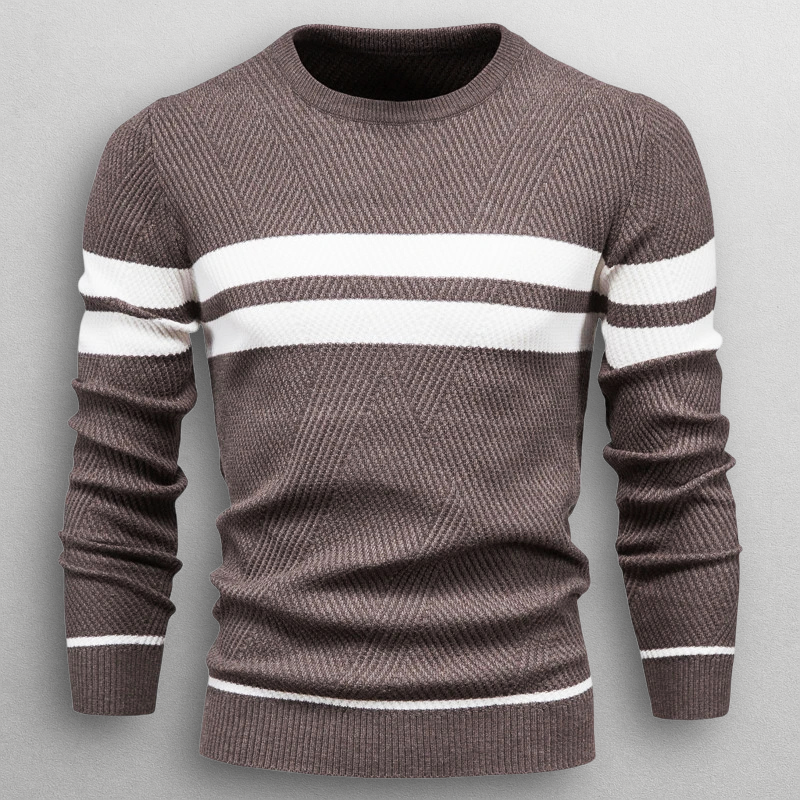 | PULL RAYÉ POUR HOMME