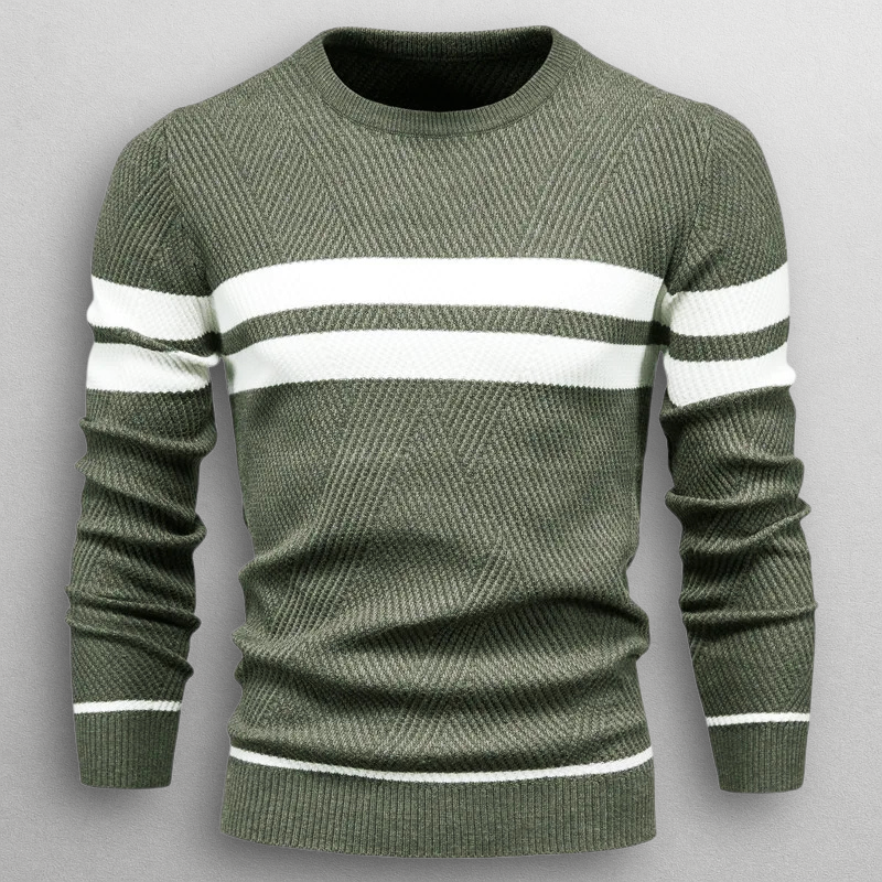 | PULL RAYÉ POUR HOMME