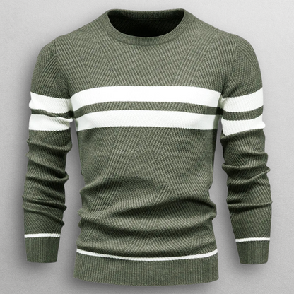 | PULL RAYÉ POUR HOMME