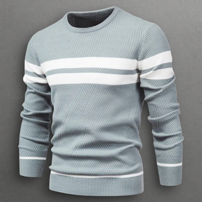 | PULL RAYÉ POUR HOMME