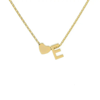 Collar de Inicial con Corazón