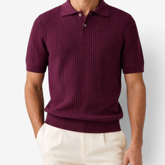 Polo de Golf de Verano con Cuello Polo