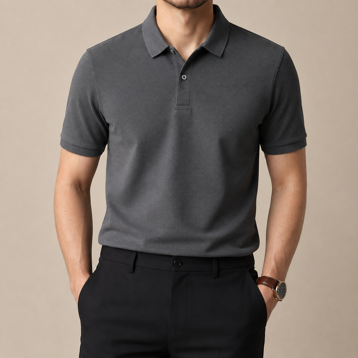 Polo de Golf de Algodón