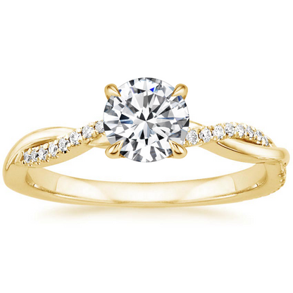 Anillo Dorado Elegante "Janes"