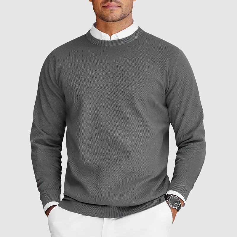 | PULL COL ROND POUR HOMMES