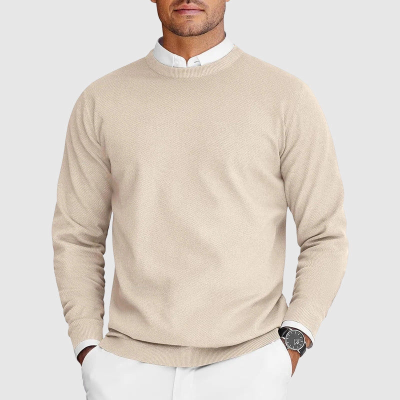| PULL COL ROND POUR HOMMES