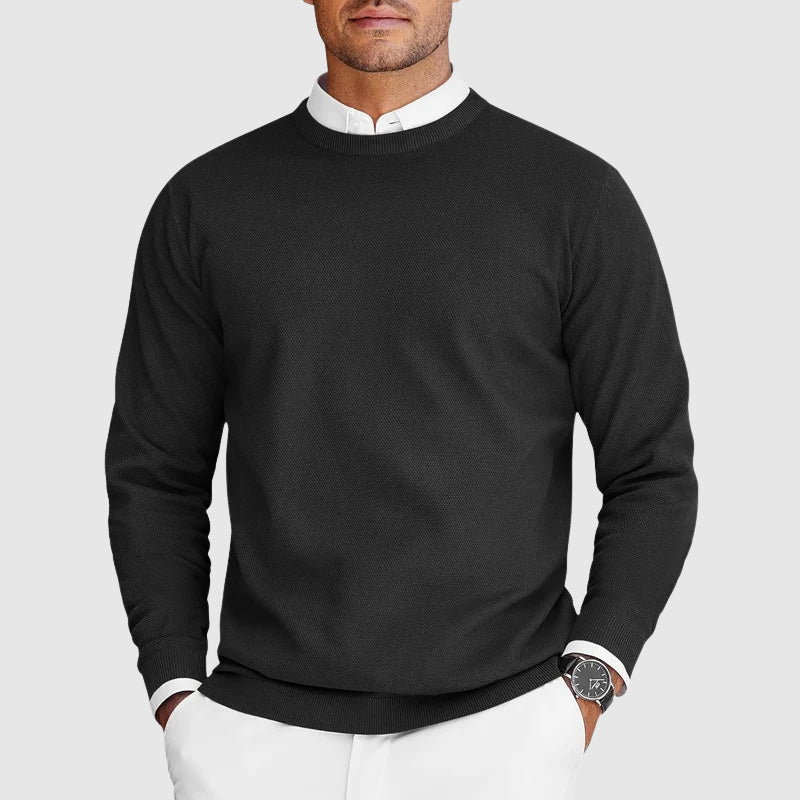 | PULL COL ROND POUR HOMMES