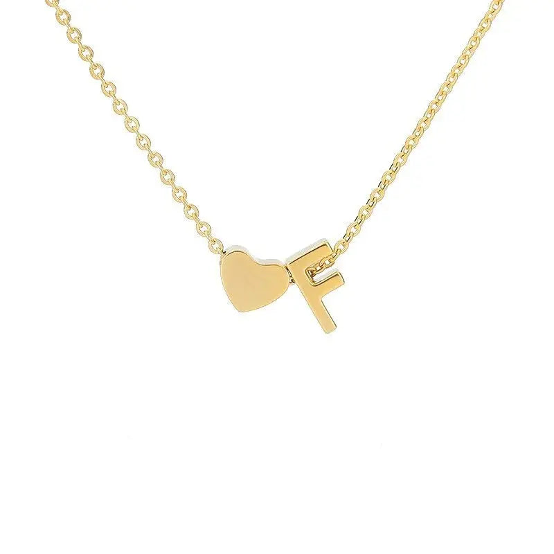 Collar de Inicial con Corazón