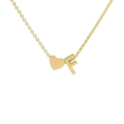 Collar de Inicial con Corazón