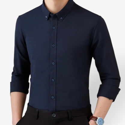 Camisa Formal de Algodón de Manga Larga SAFARI