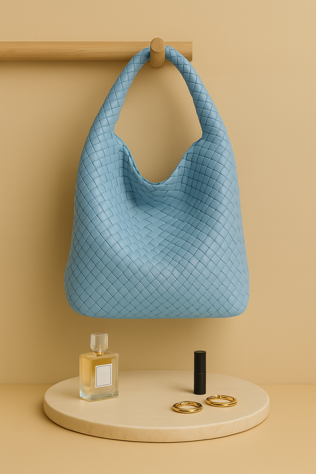 Cristina – Bolso Cubo de Línea Suave y Acabado Cuidado