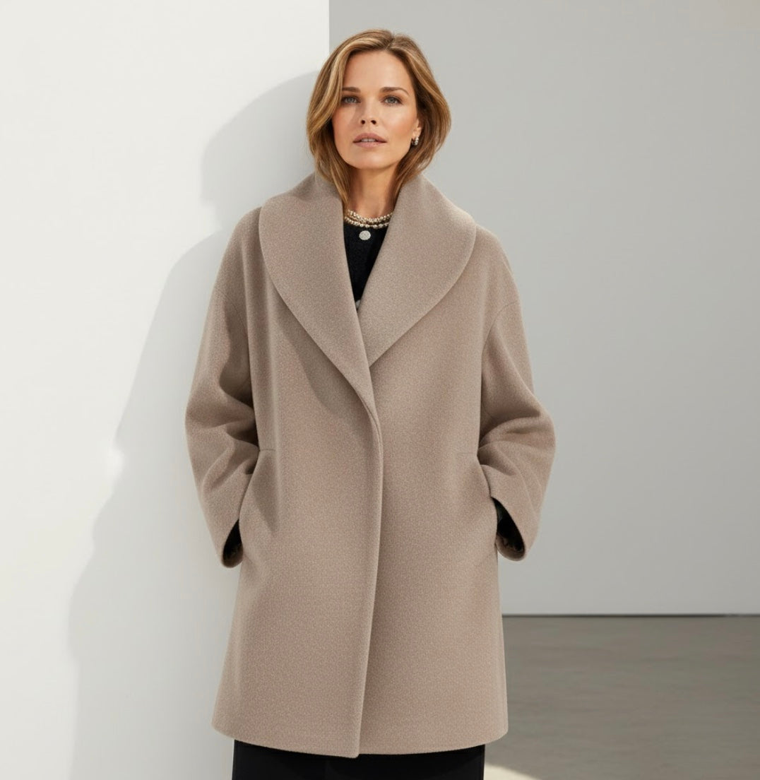 Elyane | Abrigo Cocon Chic con Calor Suave y Elegancia Natural
