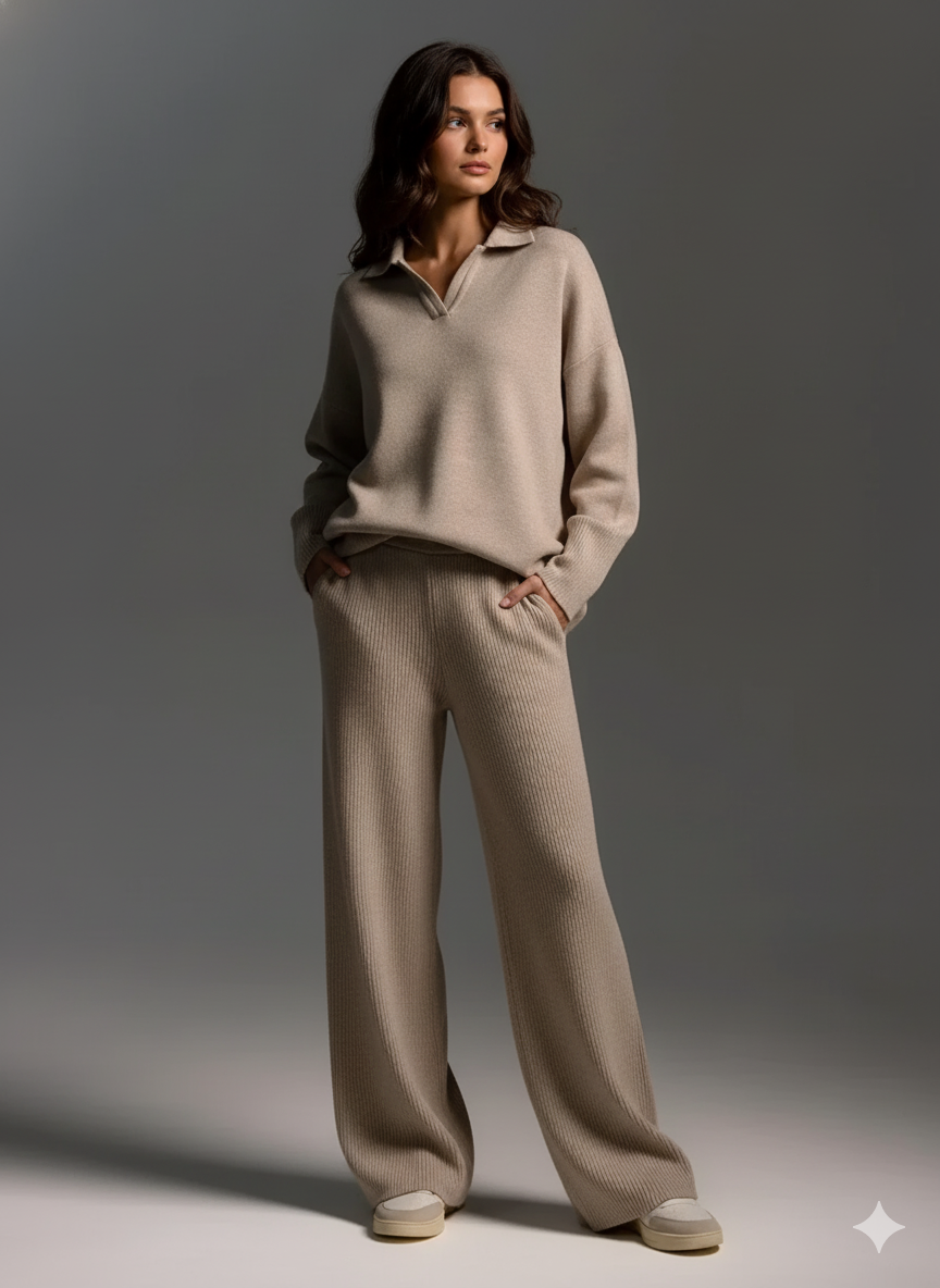 Lorenza – Conjunto de Punto Mujer Cómodo y Elegante