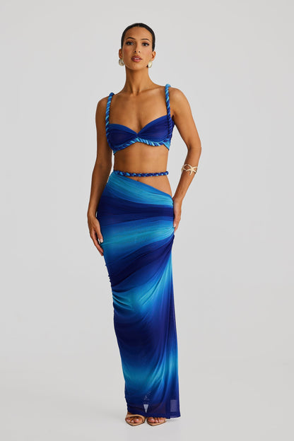 Vestido elegante de dos piezas