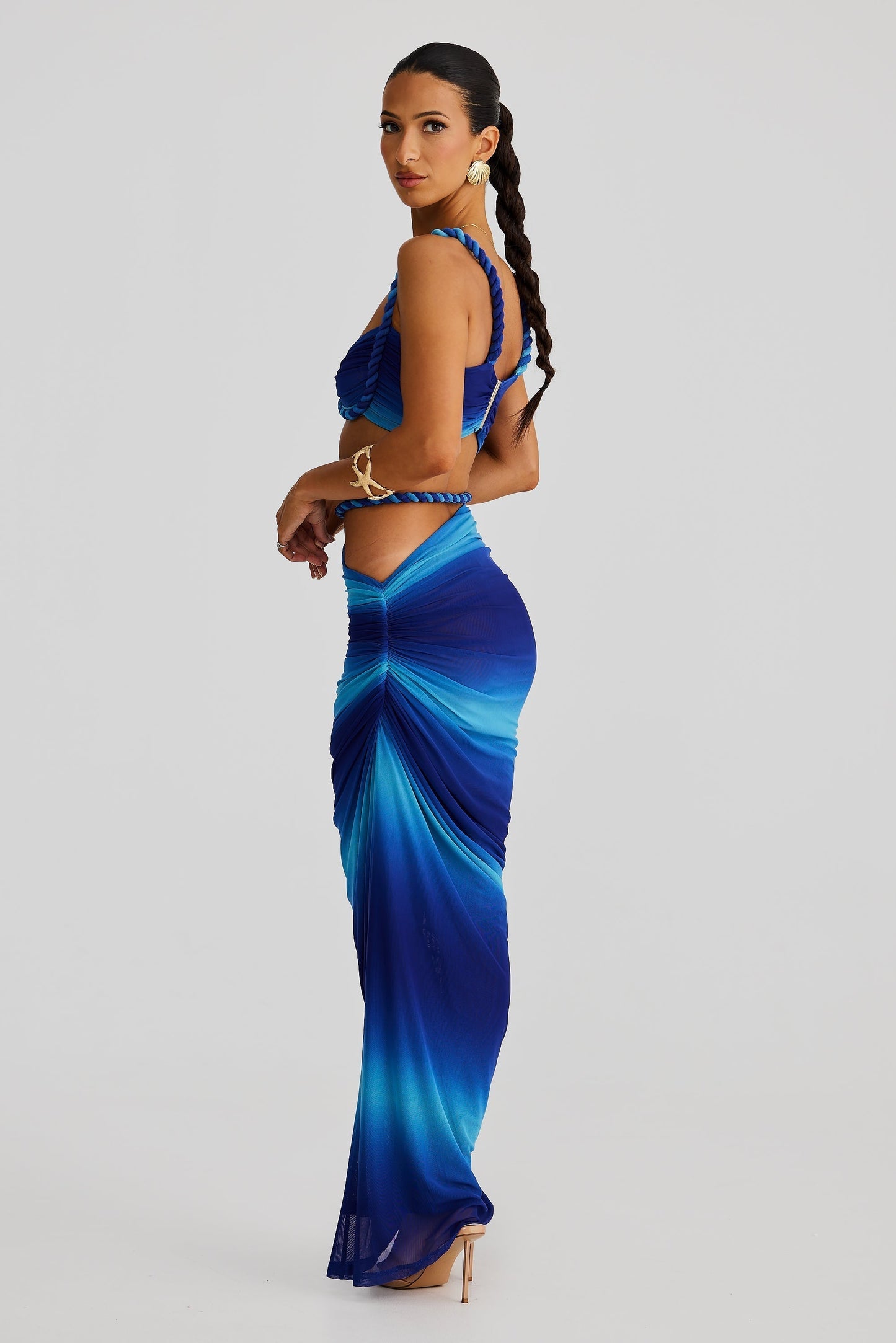 Vestido elegante de dos piezas