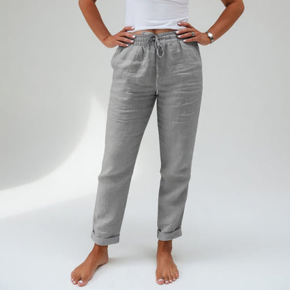 Pantalón de algodón 100% cómodo y ligero
