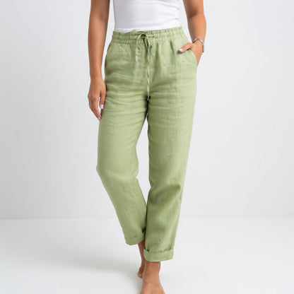 Pantalón de algodón 100% cómodo y ligero