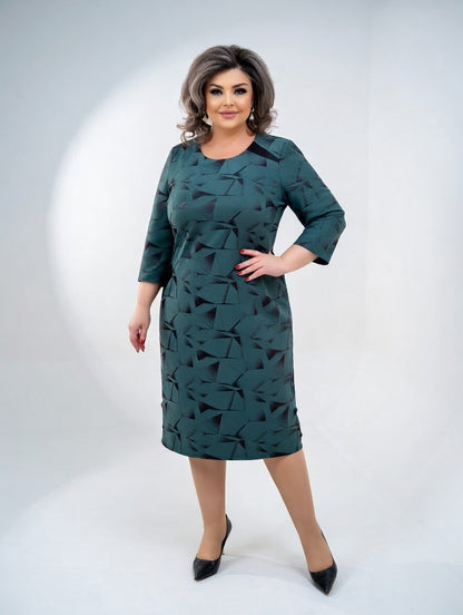 Vestido elegante estructurado y atemporal