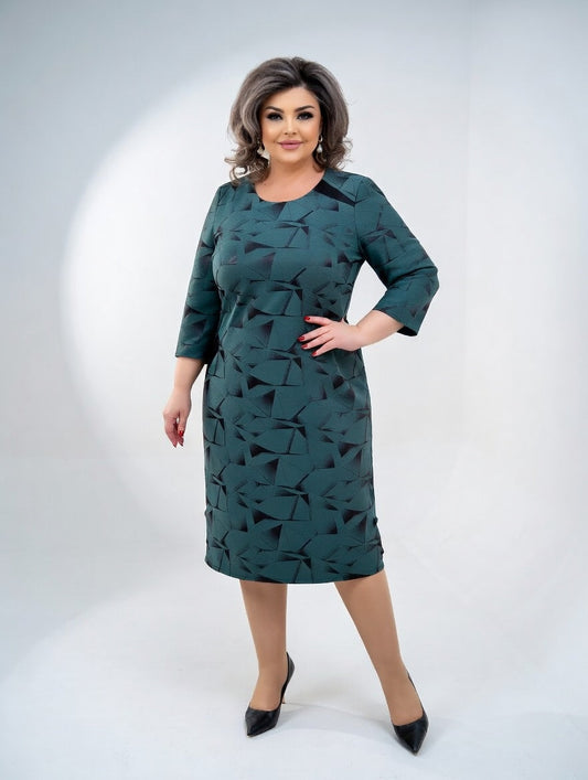 Vestido elegante estructurado y atemporal