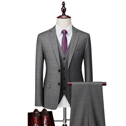 Traje de Tres Piezas Shelby Cuadros