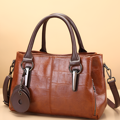 Ivonne – Bolso de Mano Clásico de Línea Esencial e Intemporal