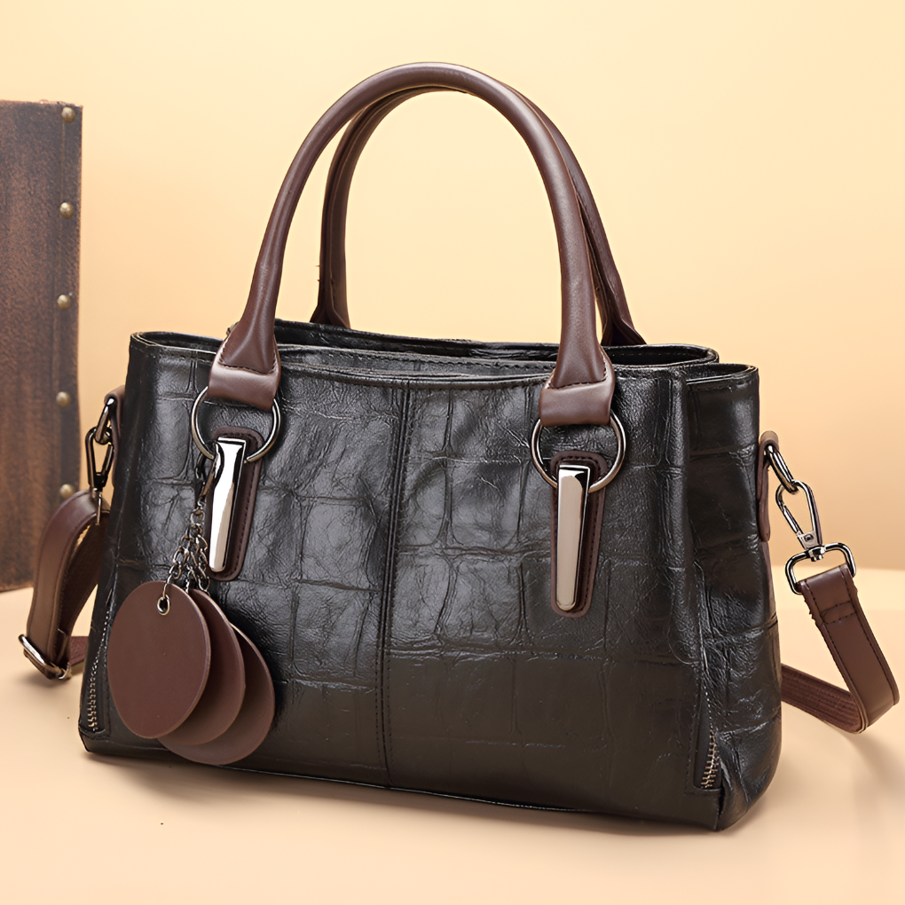 Ivonne – Bolso de Mano Clásico de Línea Esencial e Intemporal