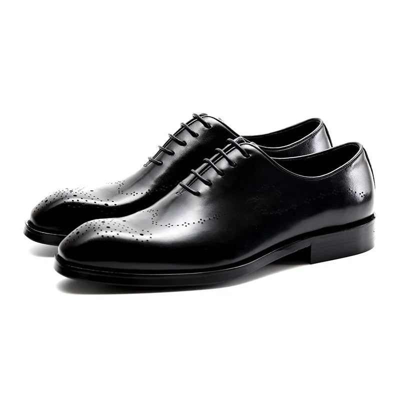 Zapatos Premium de Cuero Genuino Leonardo