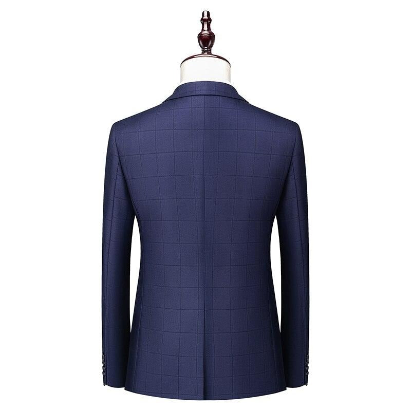 Traje de Tres Piezas Shelby Cuadros